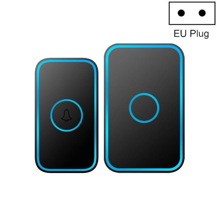 CACAZI A78 Long-Distance Wireless Doorbell Intelligent Remote Control Electronic Doorbell, US Plug, EU Plug, UK Plug CACAZI A78 Long-Distance Wireless Doorbell Intelligent Remote Control Electronic Doorbell, US Plug, EU Plug, UK Plug